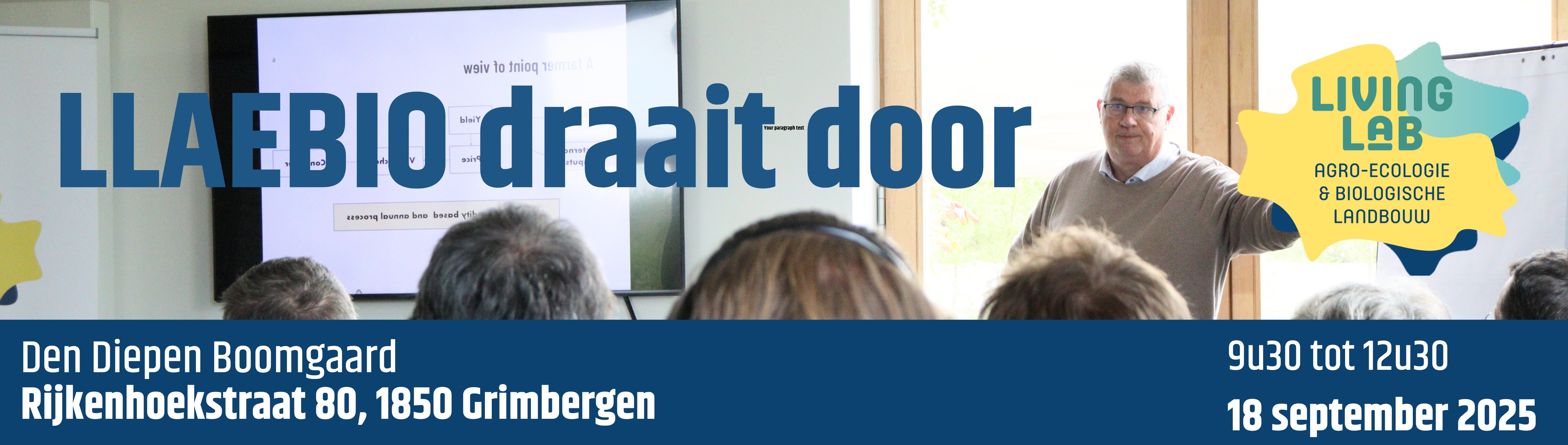 informatie over het event